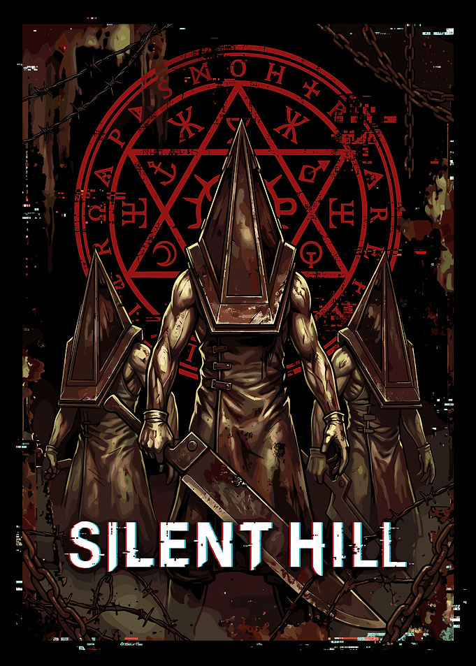 Silent Hill Pyramid Head Poster