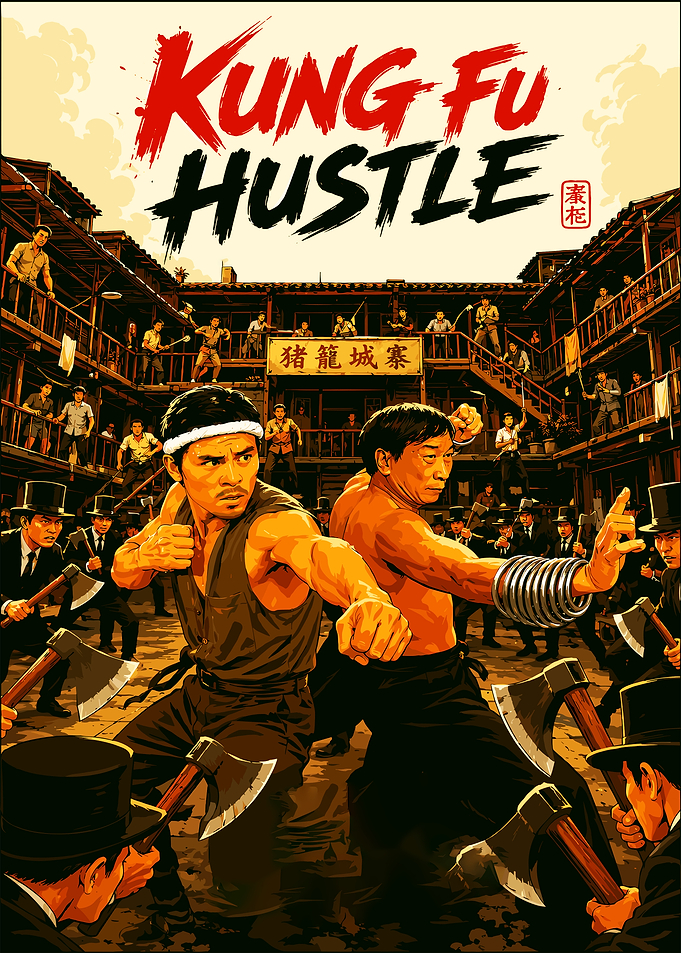 Kung Fu Hustle Movie Poster Art