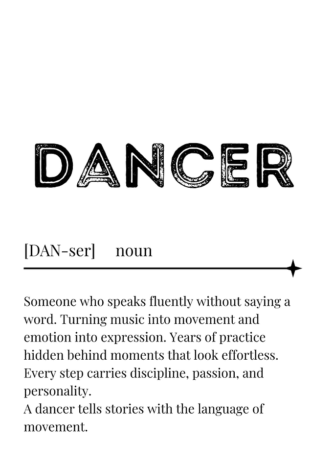 Dancer Definition