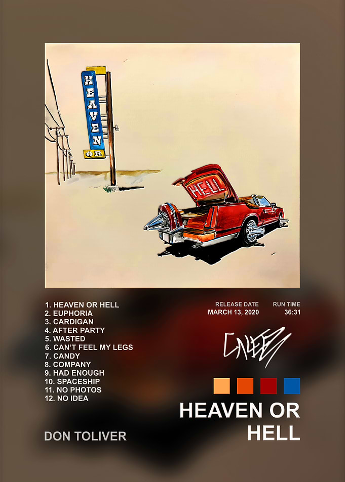 Don Toliver Heaven or Hell Poster