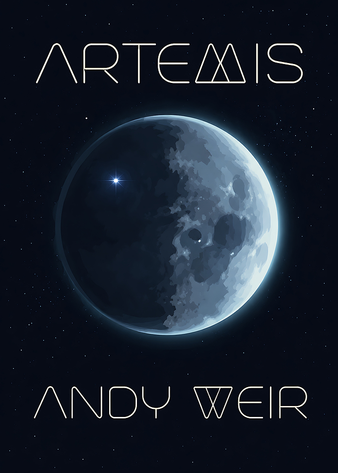 Artemis by Andy Weir Book Cover