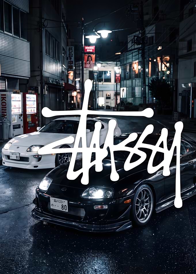Toyota Supra Street Scene