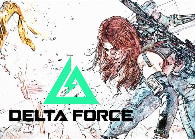 Delta Force Game Promotional Art