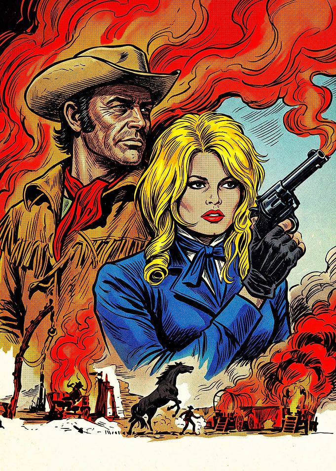 Shalako Western Movie Poster Art