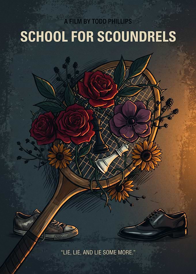 School For Scoundrels Movie Comedy Retro Print