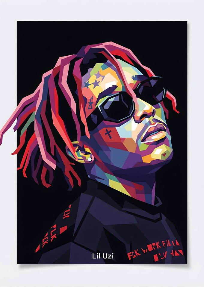 Lil Uzi Vert WPAP Pop Art