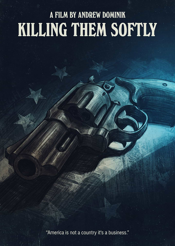 Killing Them Softly Movie Crime Retro Poster