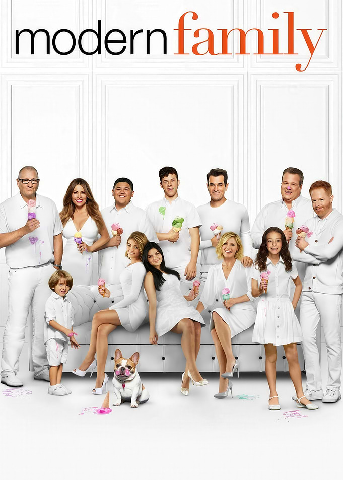 Modern Family Cast Promotional Poster