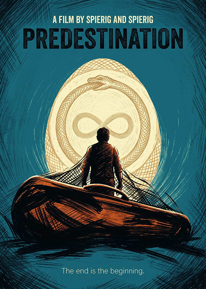 Predestination Movie Sci Fi Thriller Retro Print
