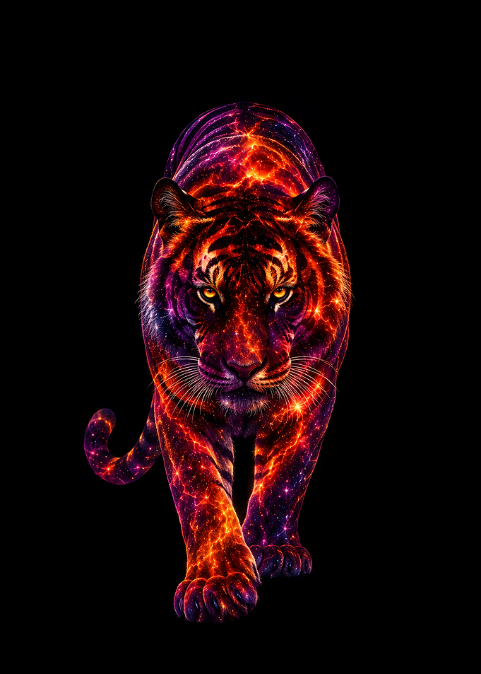 Cosmic Bengal Tiger