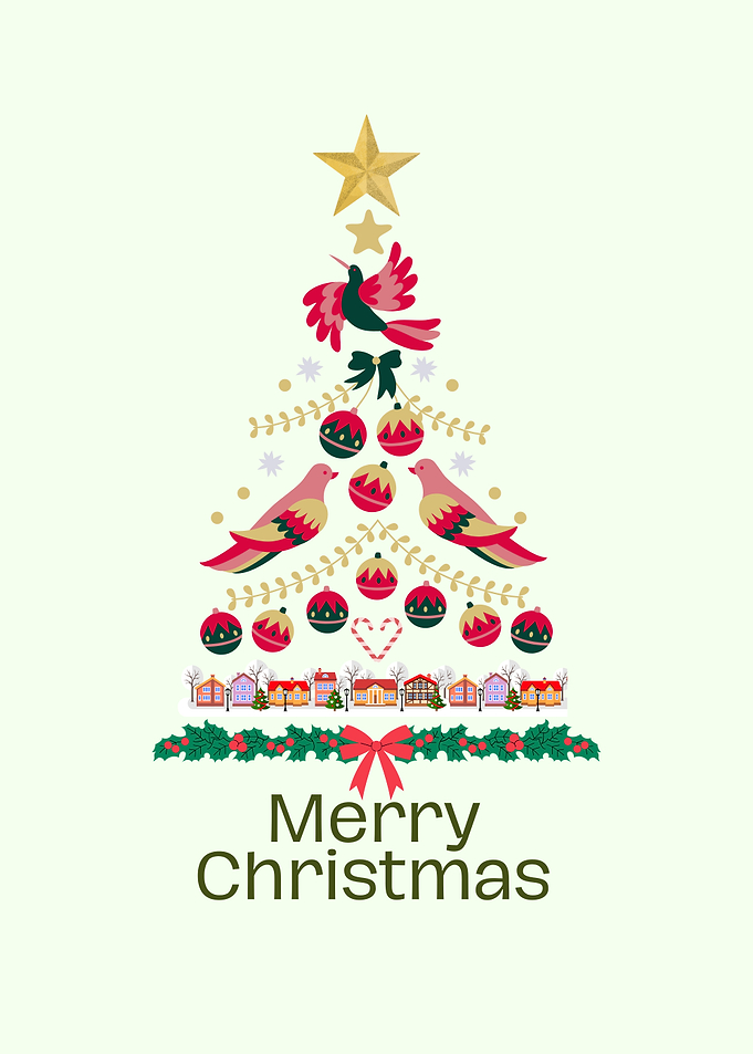 Festive Christmas Tree