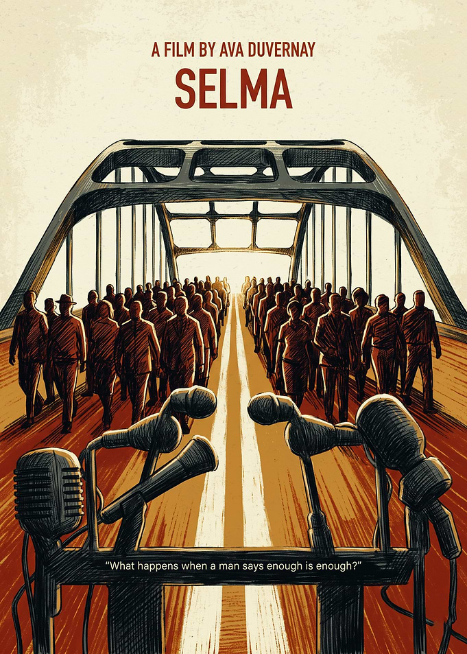Selma Movie Historical Drama Vintage Poster