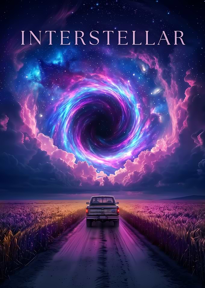 Interstellar Movie Poster Art