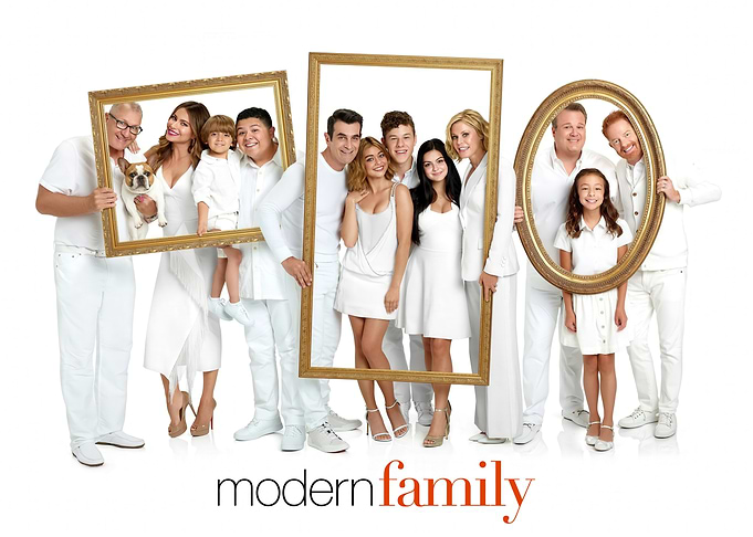 Modern Family Cast Promotional Portrait
