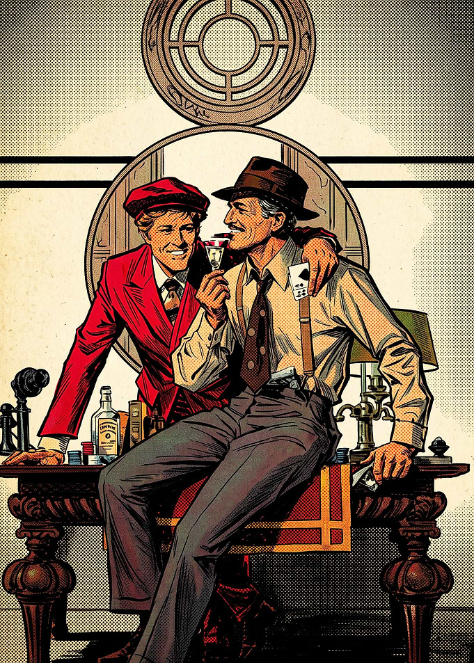 The Sting Movie Poster Art