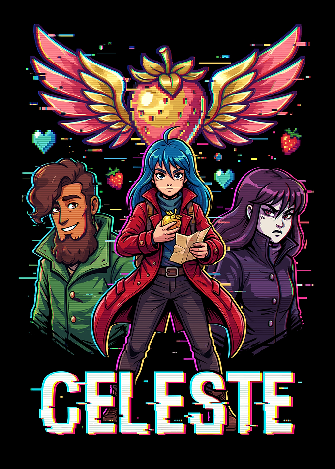Celeste Video Game Art