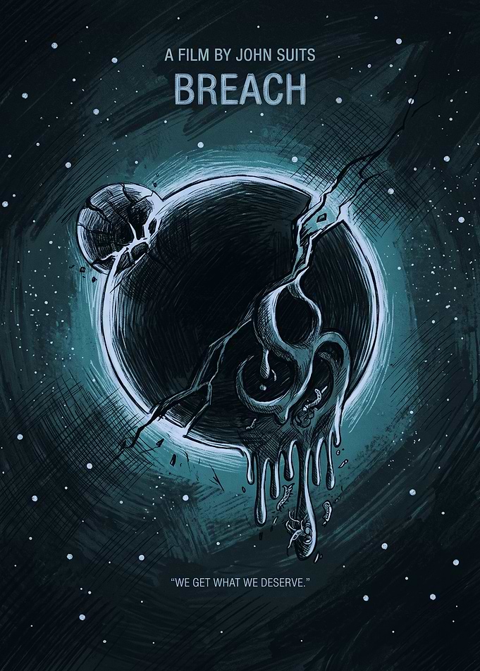 Breach Movie Sci Fi Thriller Retro Print