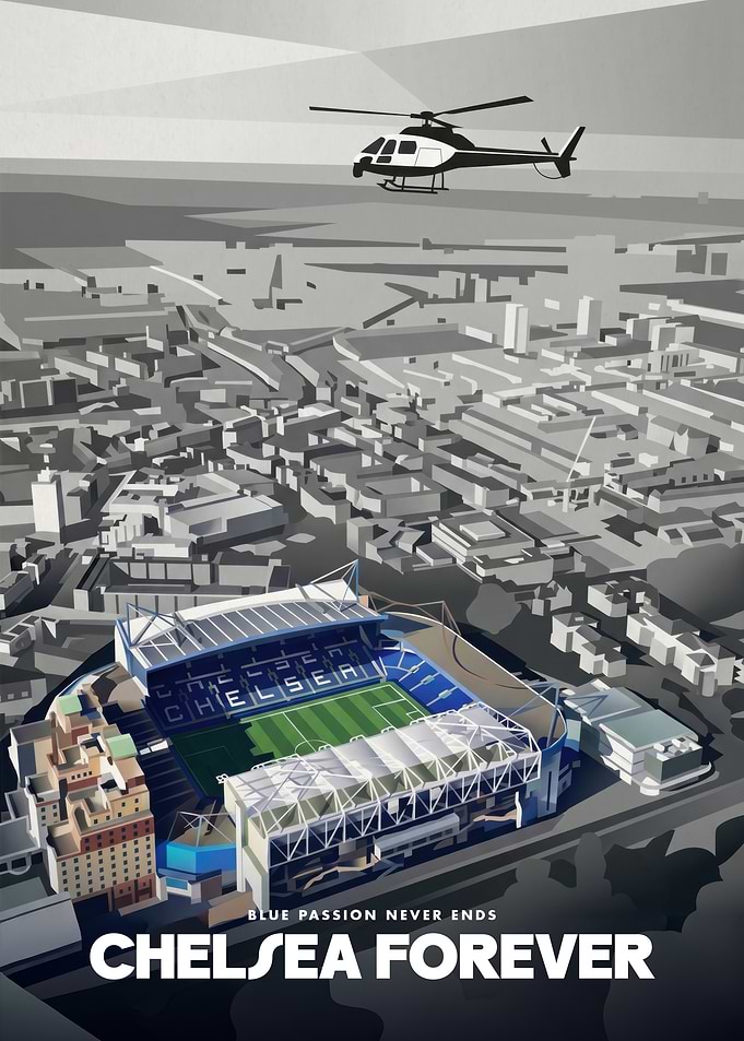 Chelsea FC Stamford Bridge Stadium