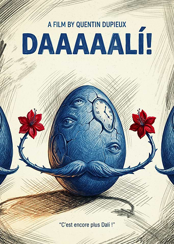 Daaaaaali Movie Surreal Comedy Retro Print