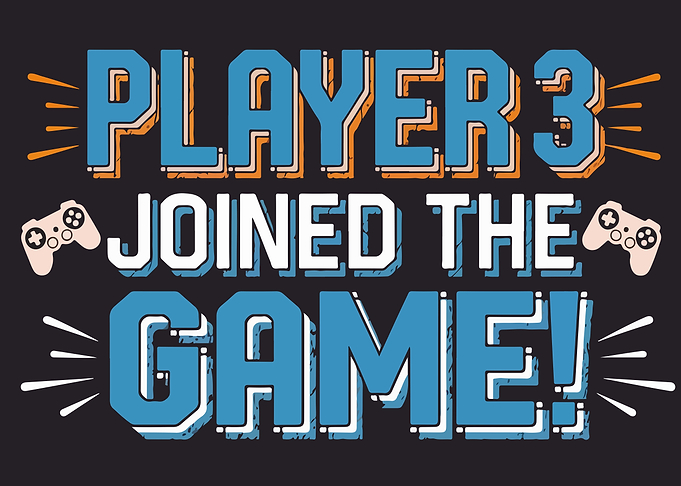 Player 3 Joined The Game Design