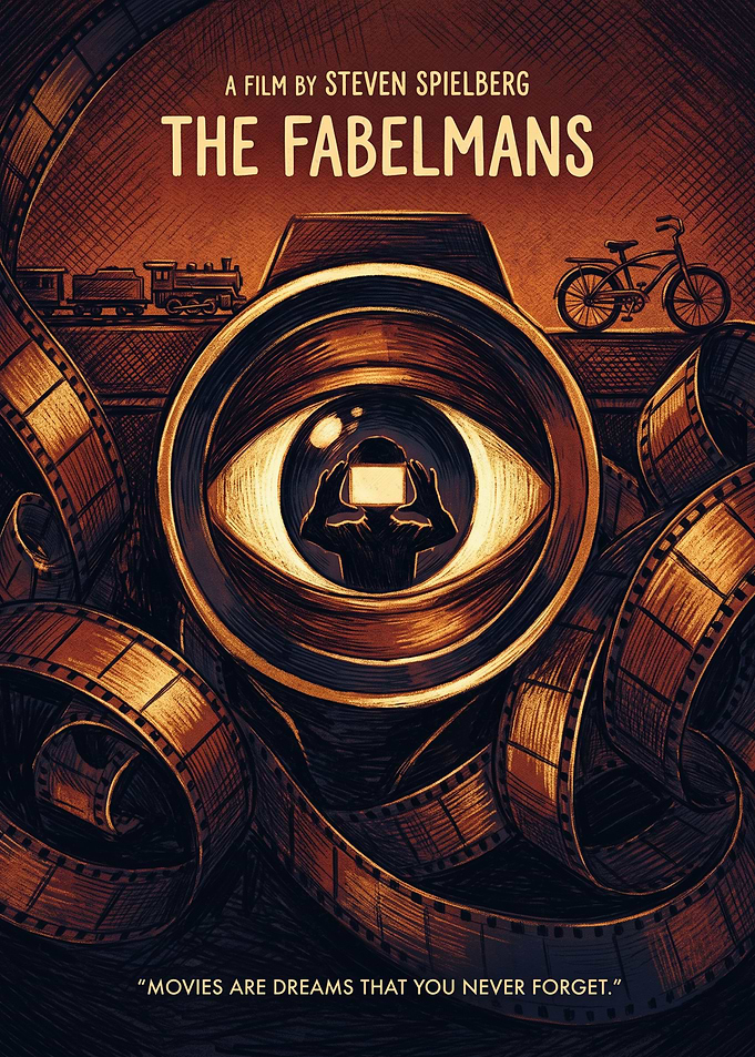 The Fabelmans Movie Coming Of Age Retro Art