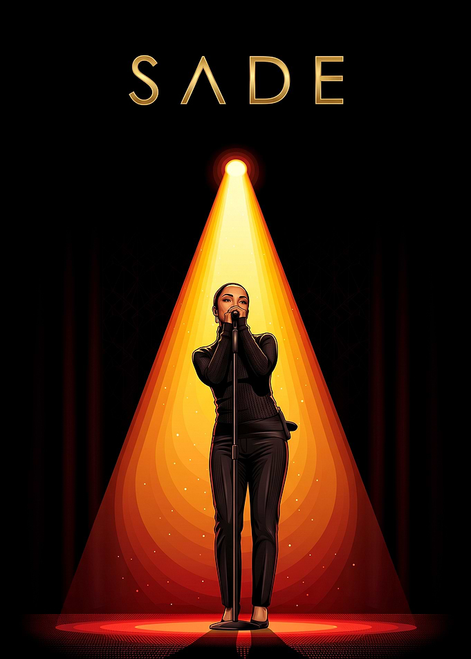 Sade Adu Concert Poster