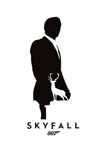 Minimalist Skyfall James Bond
