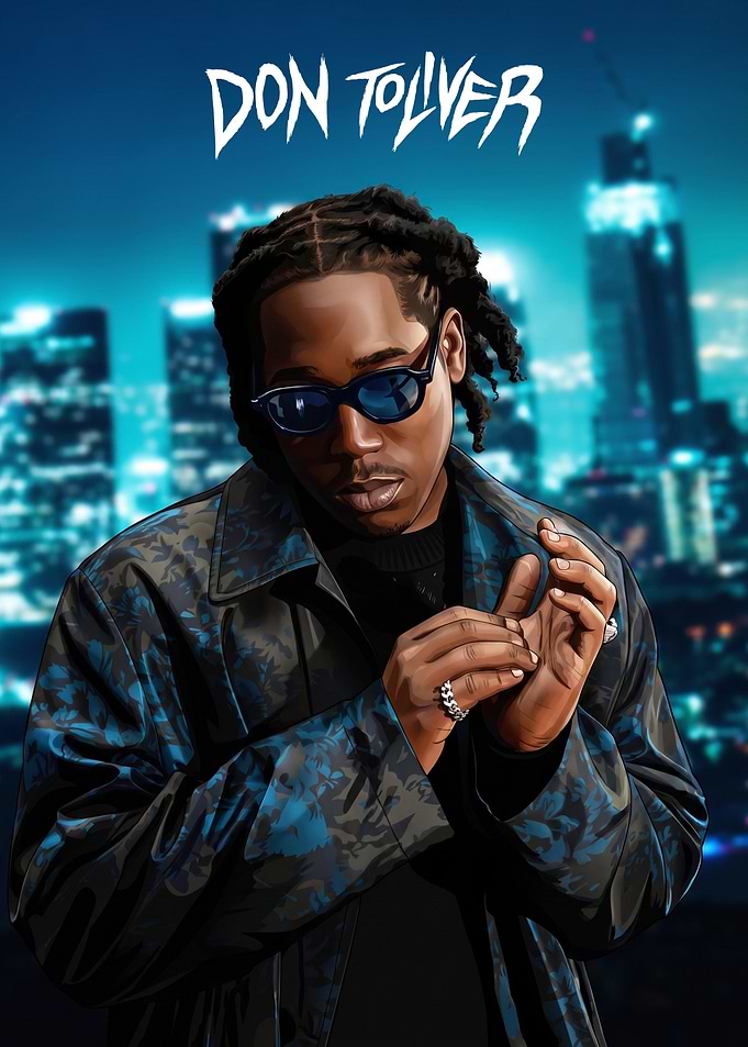 Don Toliver Digital Portrait
