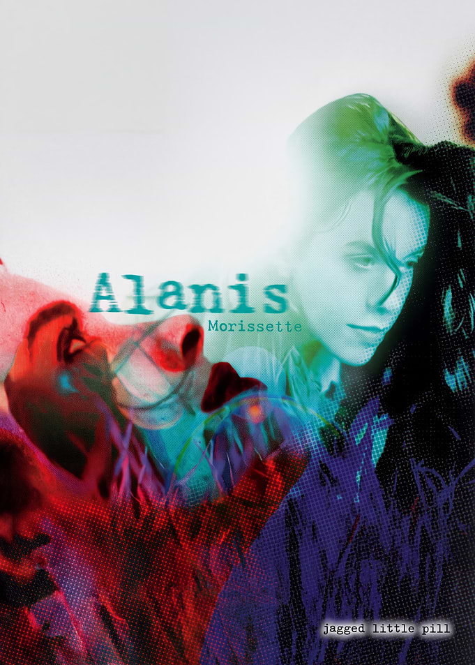 Jagged Little Pill Album Cover Art Poster