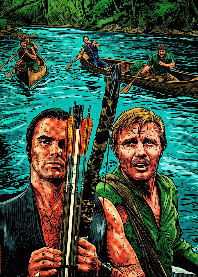 Deliverance Movie Poster Art