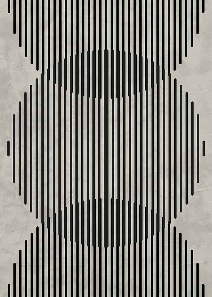 Minimalist Abstract Vertical Line Art