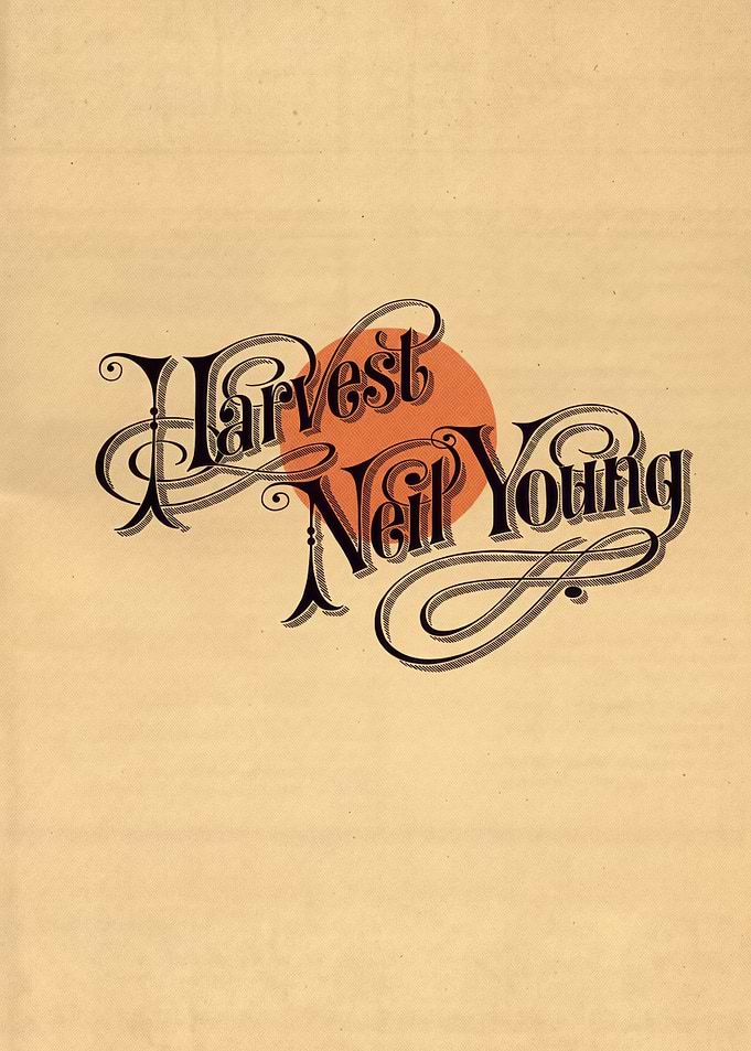 Harvest Album Cover Art Poster
