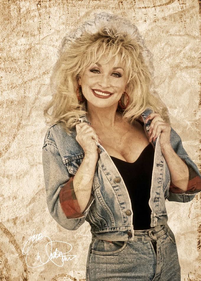 Dolly Parton Vintage Portrait
