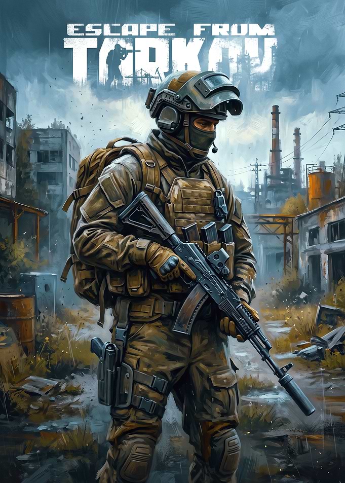 Escape From Tarkov Soldier Poster