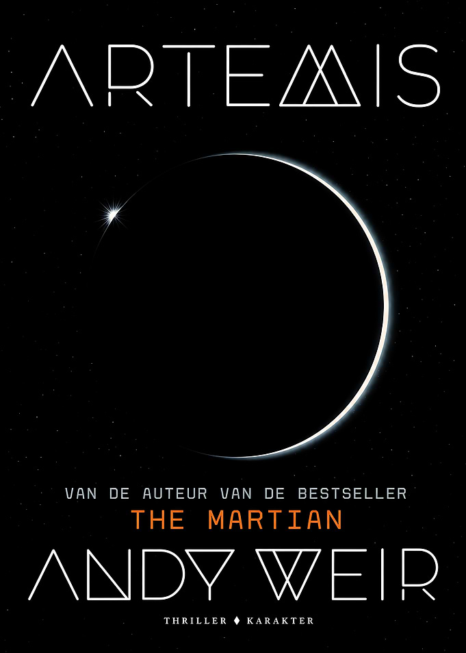 Artemis by Andy Weir Book Cover