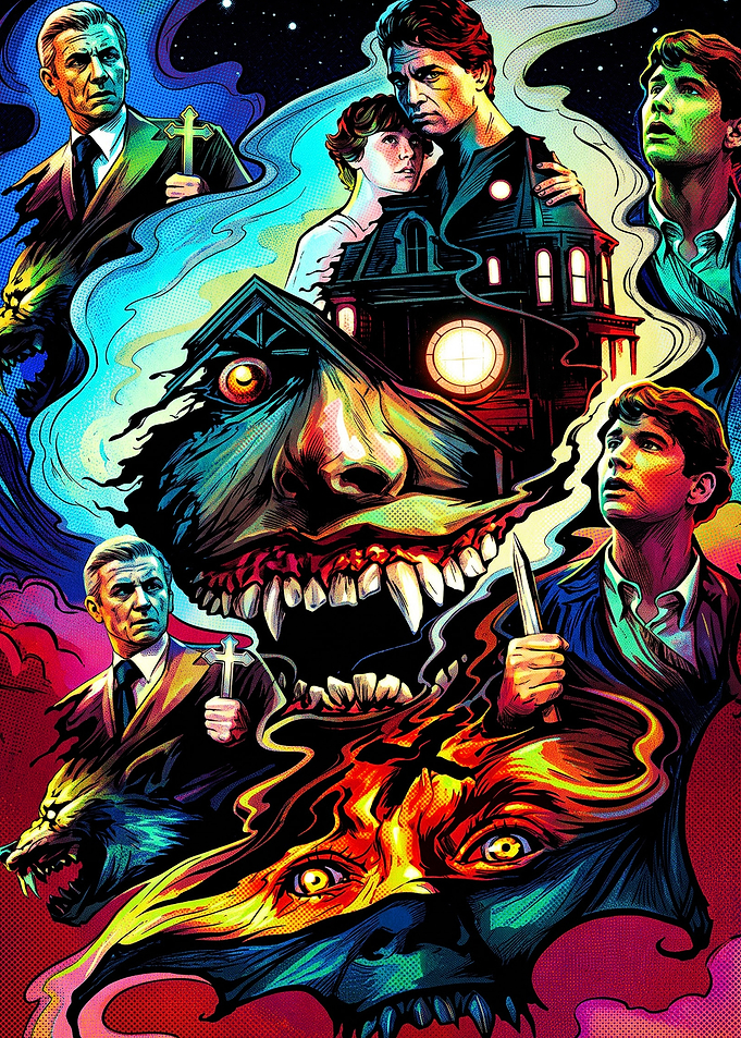 Fright Night Horror Movie Poster Art