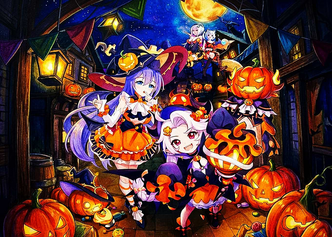 Anime Halloween Festival Celebration