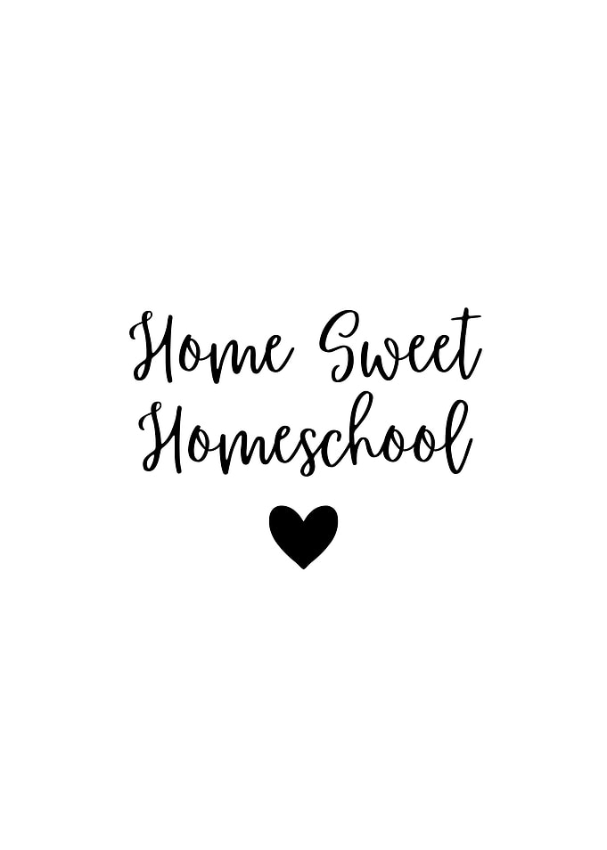 Home Sweet Homeschool Wall Art