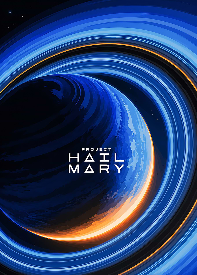 Project Hail Mary Planet Poster