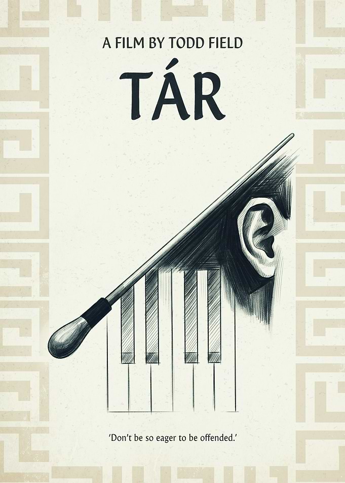 Tar Movie Music Drama Minimalist Wall Art