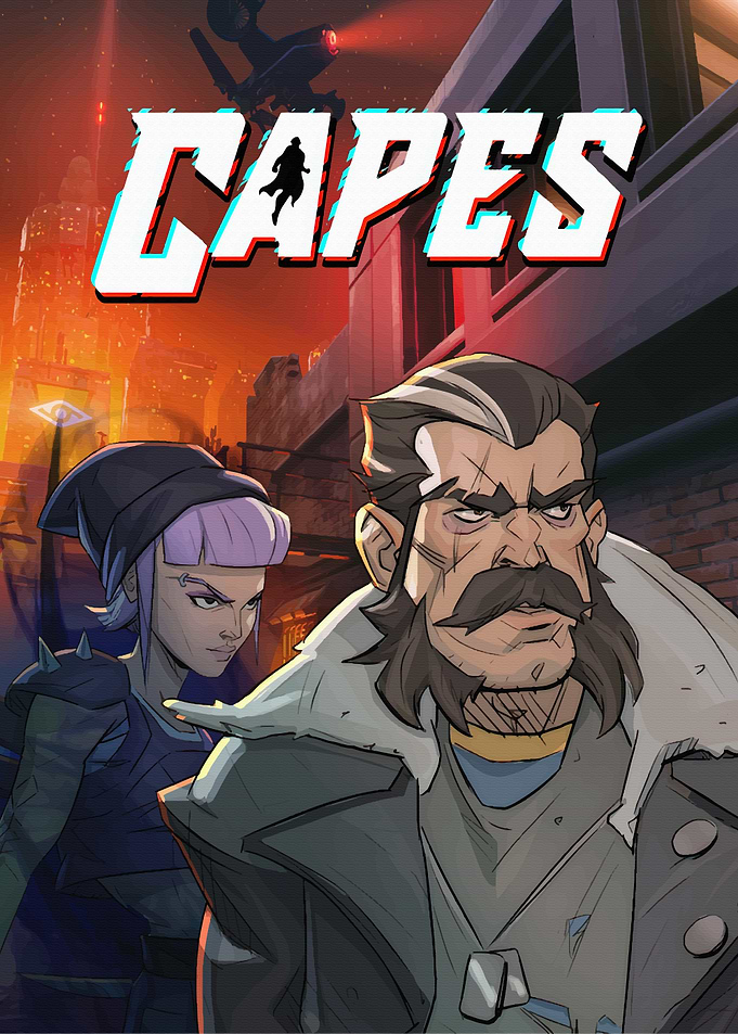 Capes Video Game Promotional Art