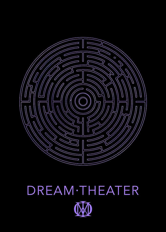 Dream Theater Labyrinth Logo Poster
