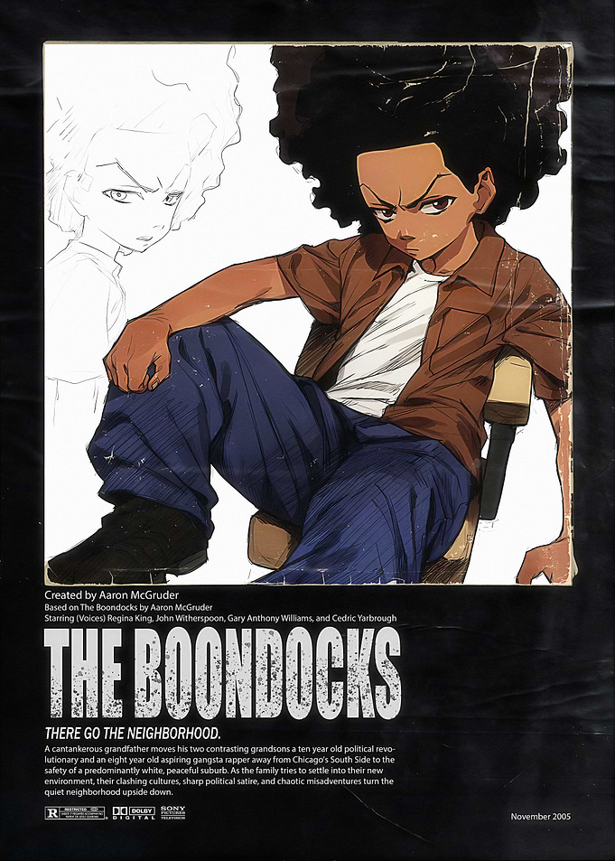 The Boondocks Huey Freeman Poster