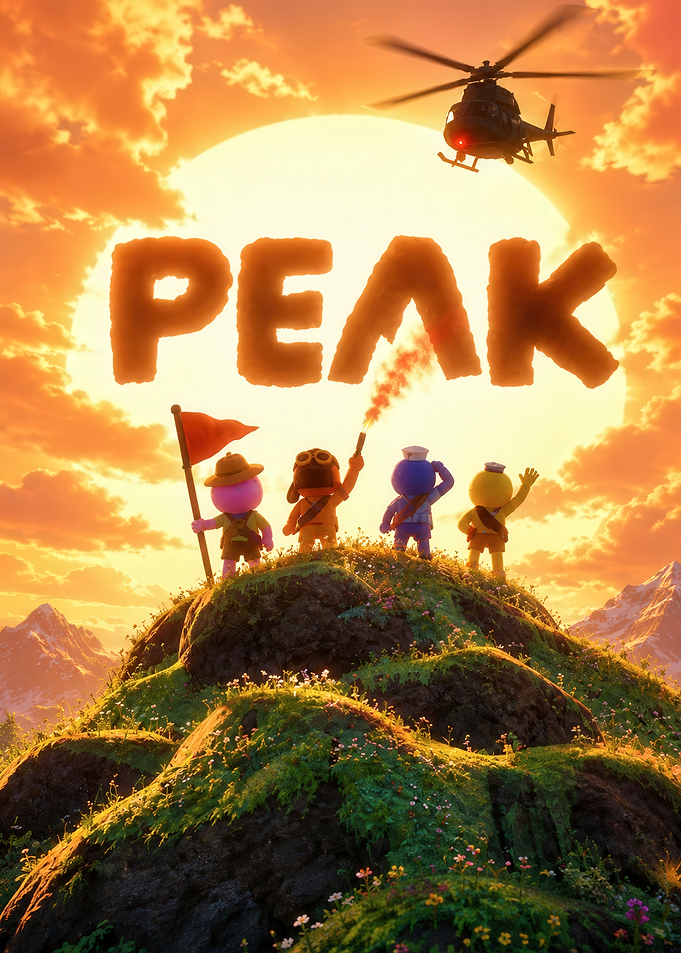 Peak Adventure Cartoon Characters