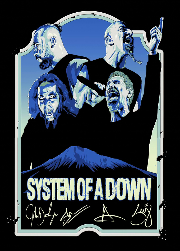 System of a Down Poster