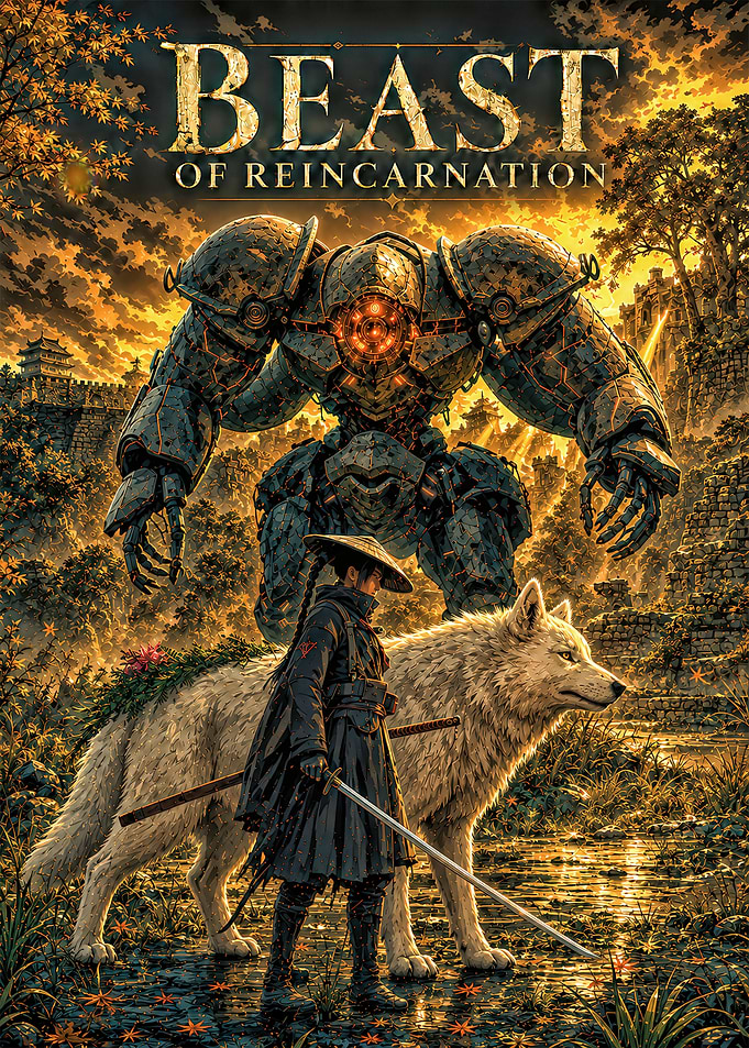 Beast of Reincarnation Fantasy Poster
