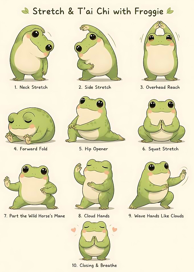 Stretch and T'ai Chi with Froggie