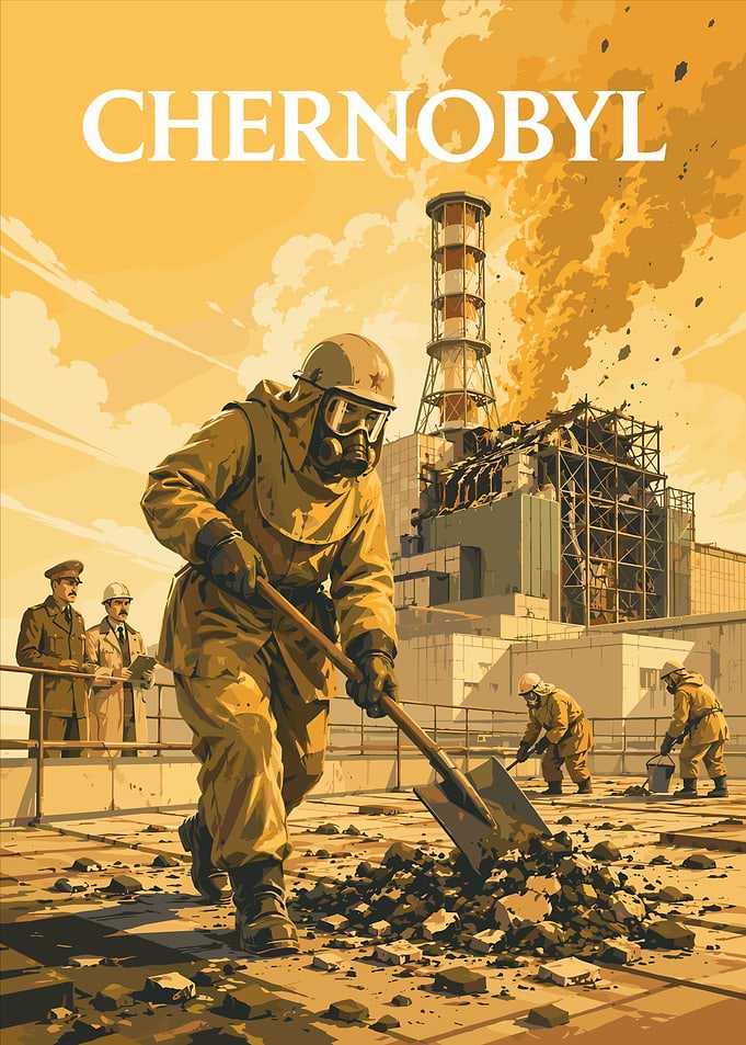 Chernobyl Liquidators Poster Art
