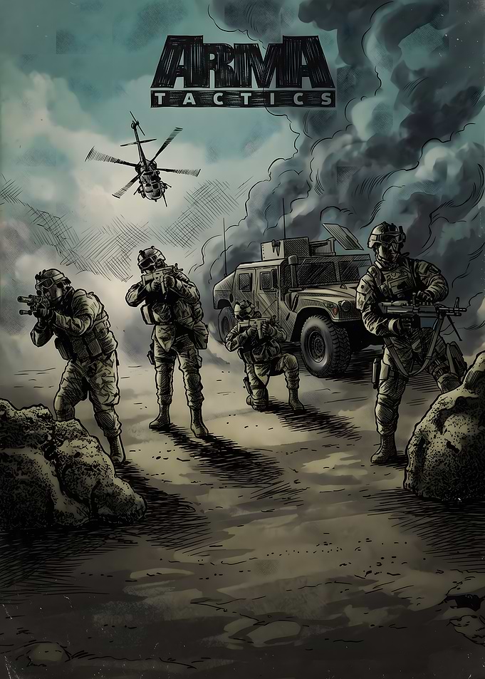 Arma Tactics Military Game Poster