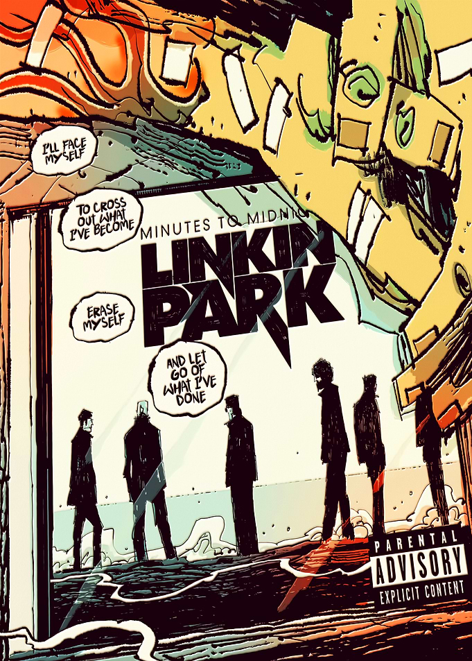 Linkin Park Minutes to Midnight Poster